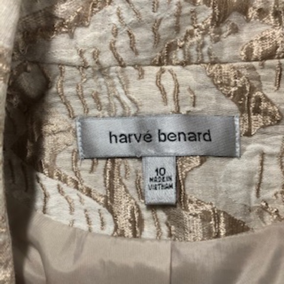 Harve Benard Blazer Single Button Front Size 10 - Picture 5 of 10